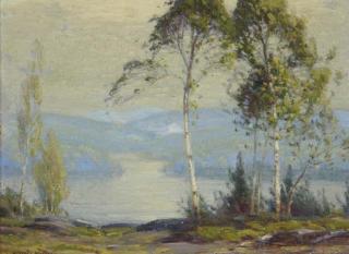 Gustave Adolph Wiegand - Landscape study