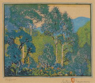 Gustave Baumann - Aspen Summer