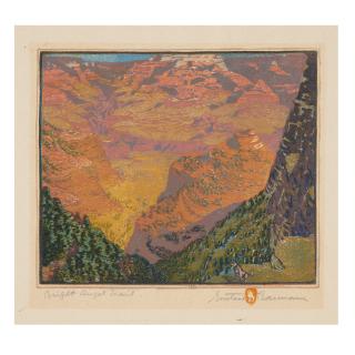 Gustave Baumann - Bright Angel Trail