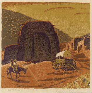 Gustave Baumann - Cordova Plaza