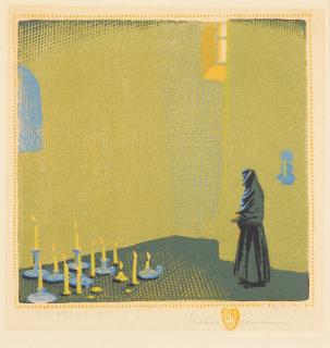 Gustave Baumann - El Velorio