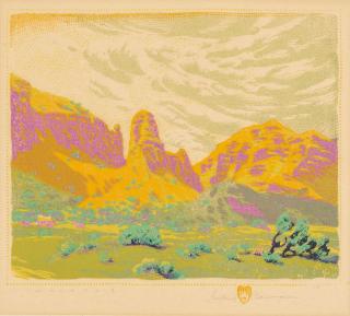 Gustave Baumann - Malapai