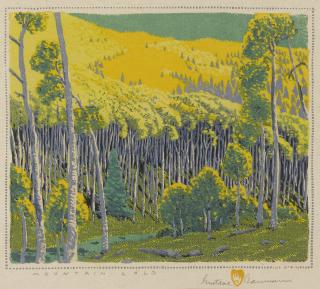 Gustave Baumann - Mountain Gold