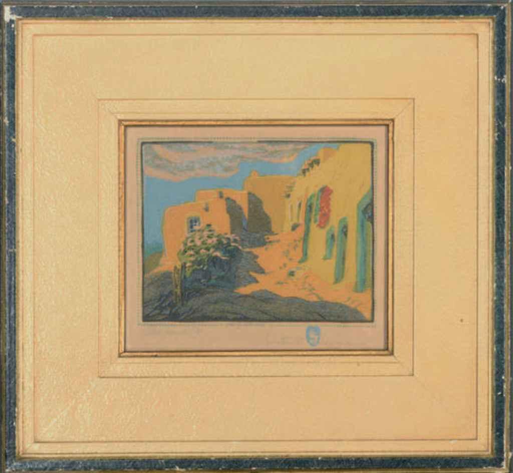 Gustave Baumann - Old Santa Fe