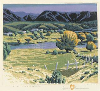 Gustave Baumann - Rio Tesuque