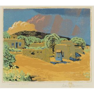 Gustave Baumann - Summer Rain