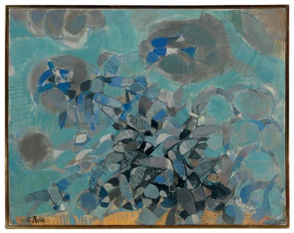 Gustave Bolin - Envol de Pigeons