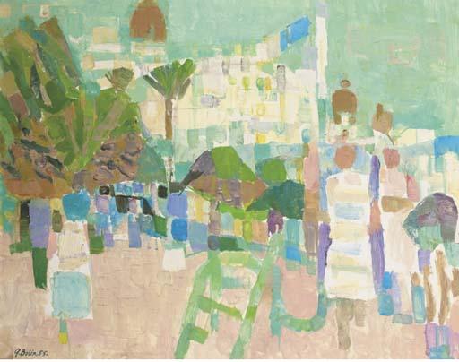 Gustave Bolin - Paysage du midi