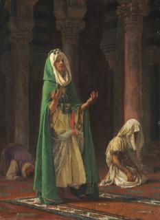 Gustave Boulanger - In the mosque