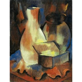 Gustave Buchet - Nature Morte Aux Vases, 1953 Still Life With Vases, 1953