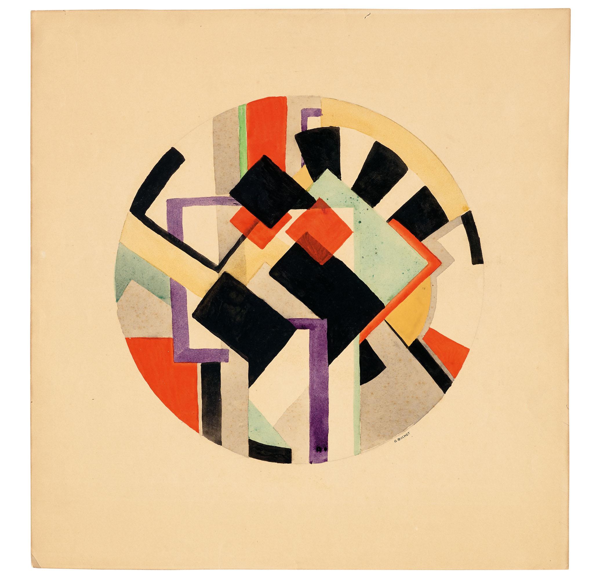 Gustave Buchet - Tondo