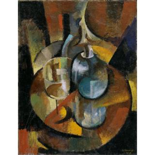 Gustave Buchet - Verre Et Carafon, 1919 Glass And Carafe, 1919  