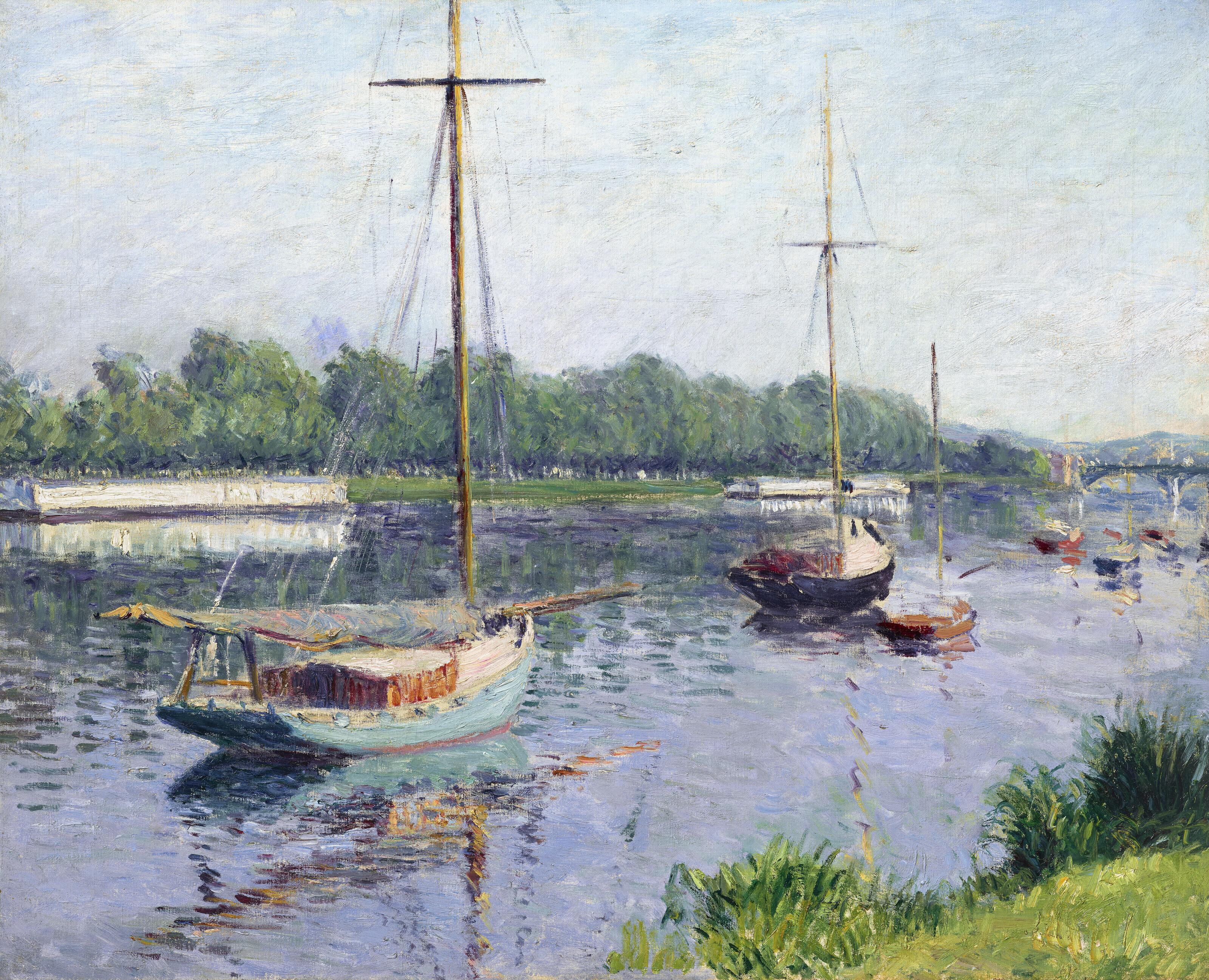 Gustave Caillebotte - Le bassin d\'Argenteuil