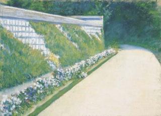 Gustave Caillebotte - Le Mur Du Jardin Potager, Yerres