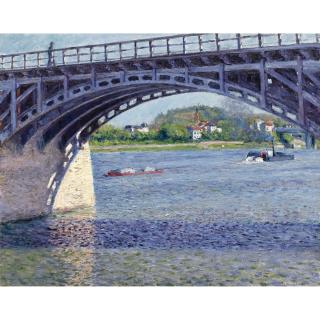 Gustave Caillebotte - Le Pont D\'Argenteuil Et La Seine