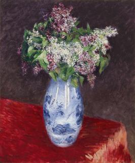 Gustave Caillebotte - Lilas dans un vase