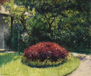 Gustave Caillebotte - Massif De Fleurs, Jardin Du Petit-Gennevilliers
