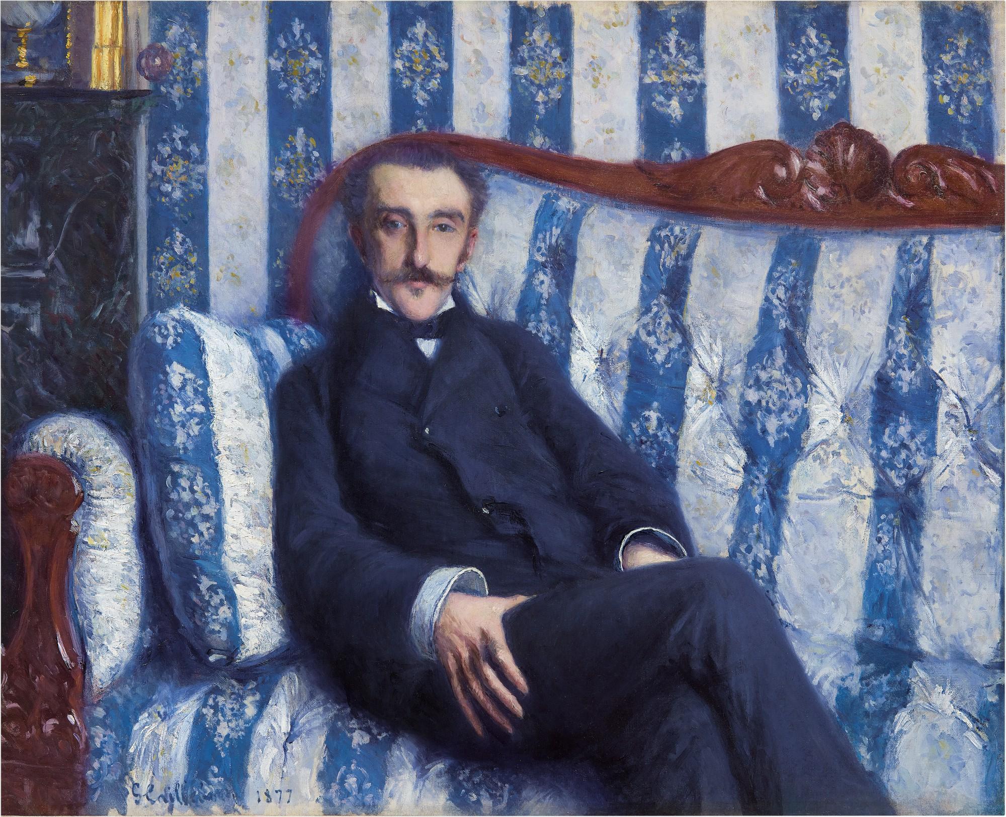 Gustave Caillebotte - Portrait de Monsieur R. (Reyre)