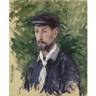 Gustave Caillebotte - Portrait D\'Eugène Lamy, En Buste