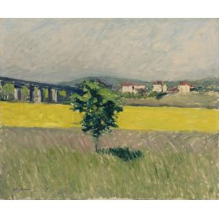 Gustave Caillebotte - Prairie Au Pont D\'Argenteuil