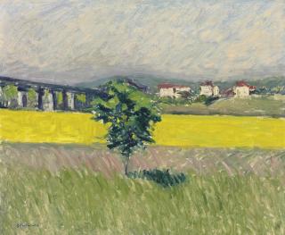 Gustave Caillebotte - Prairie au Pont d\'Argenteuil