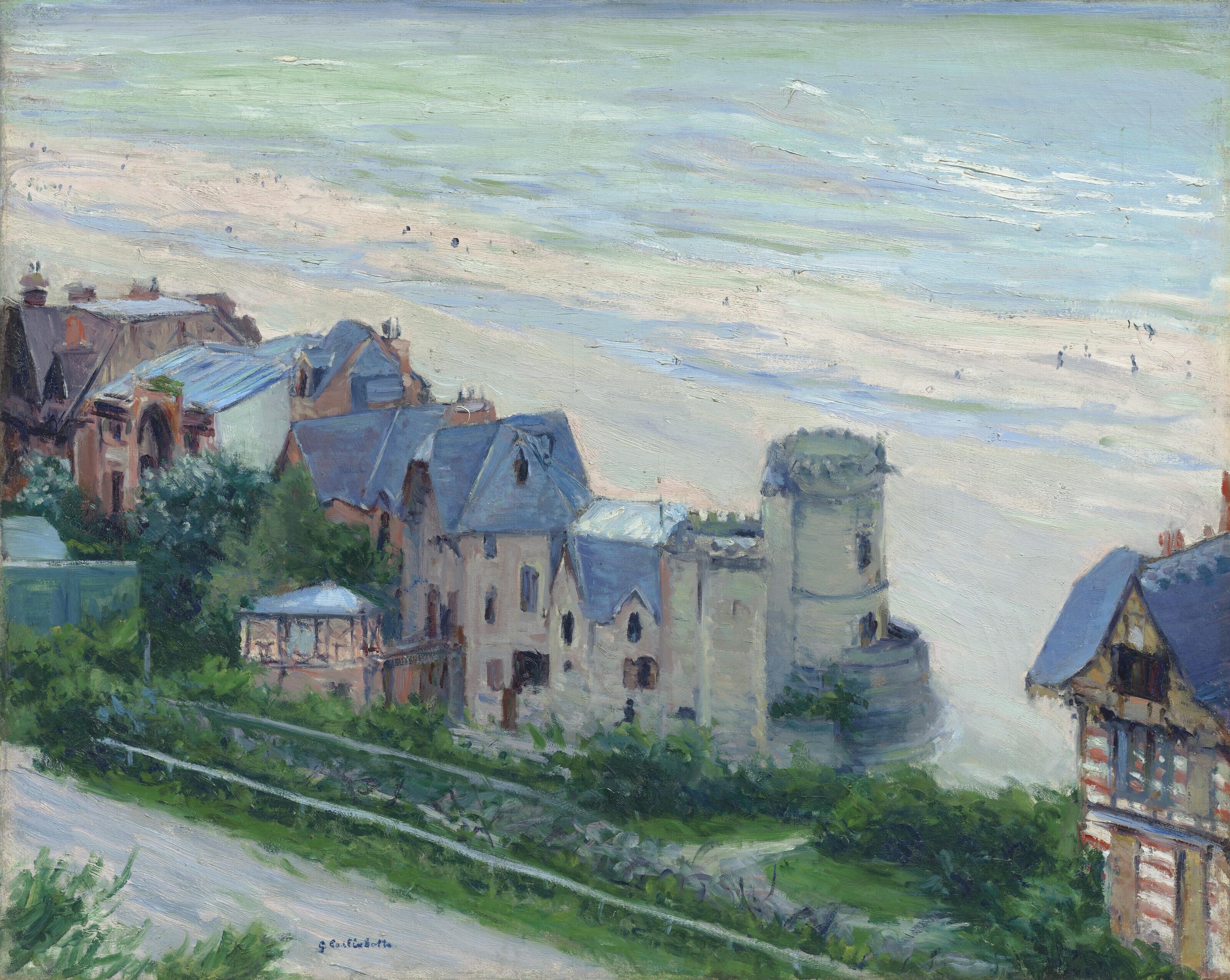 Gustave Caillebotte - Trouville, la plage et les villas