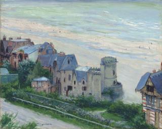Gustave Caillebotte - Trouville, la plage et les villas