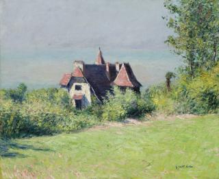 Gustave Caillebotte - Une villa à Trouville