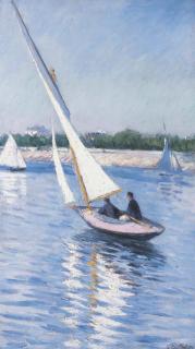 Gustave Caillebotte - Voiliers sur la Seine à Argenteuil