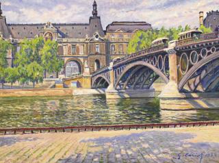 Gustave Camille Gaston Cariot - Pont du Carrousel