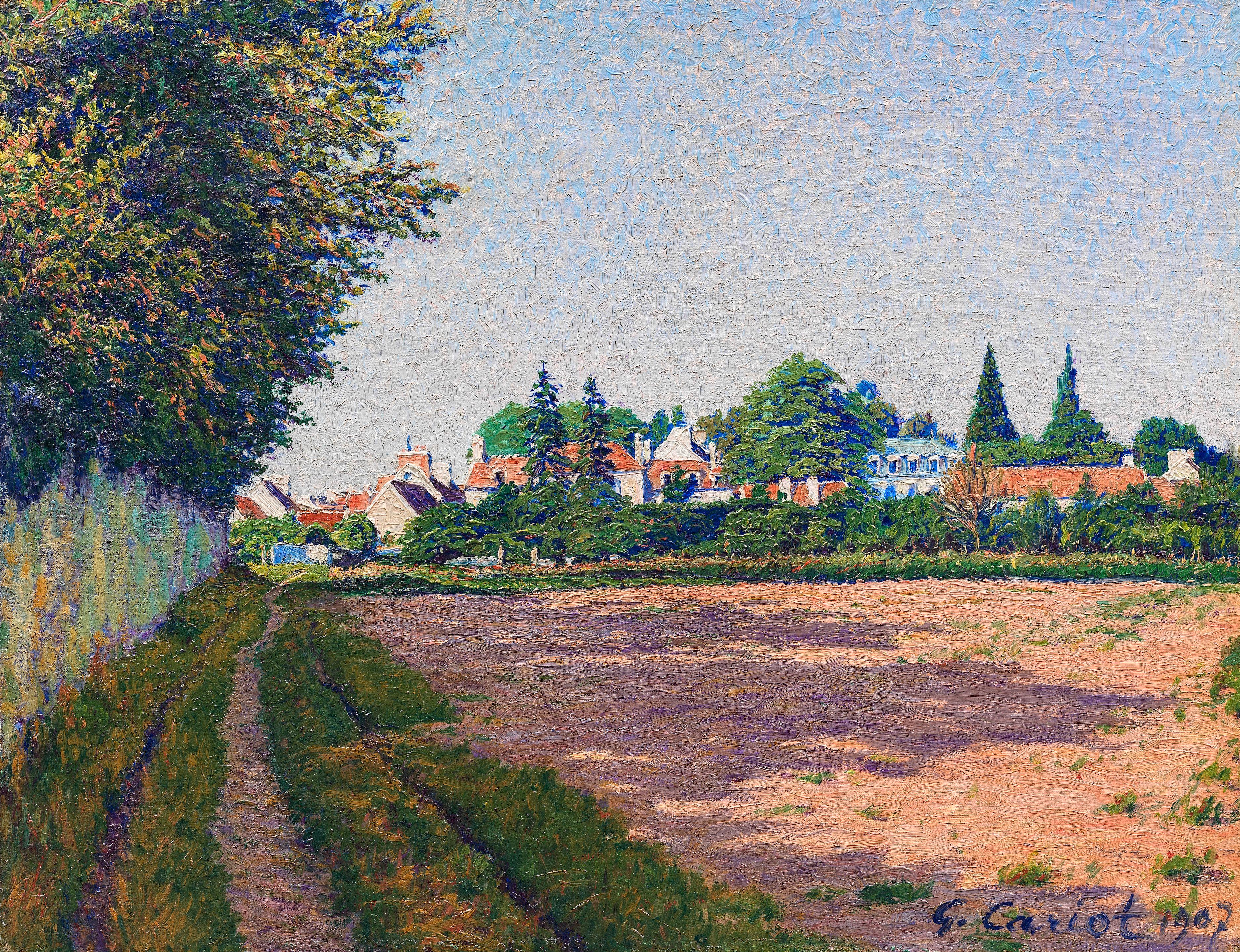 Gustave Cariot - Chemin du village