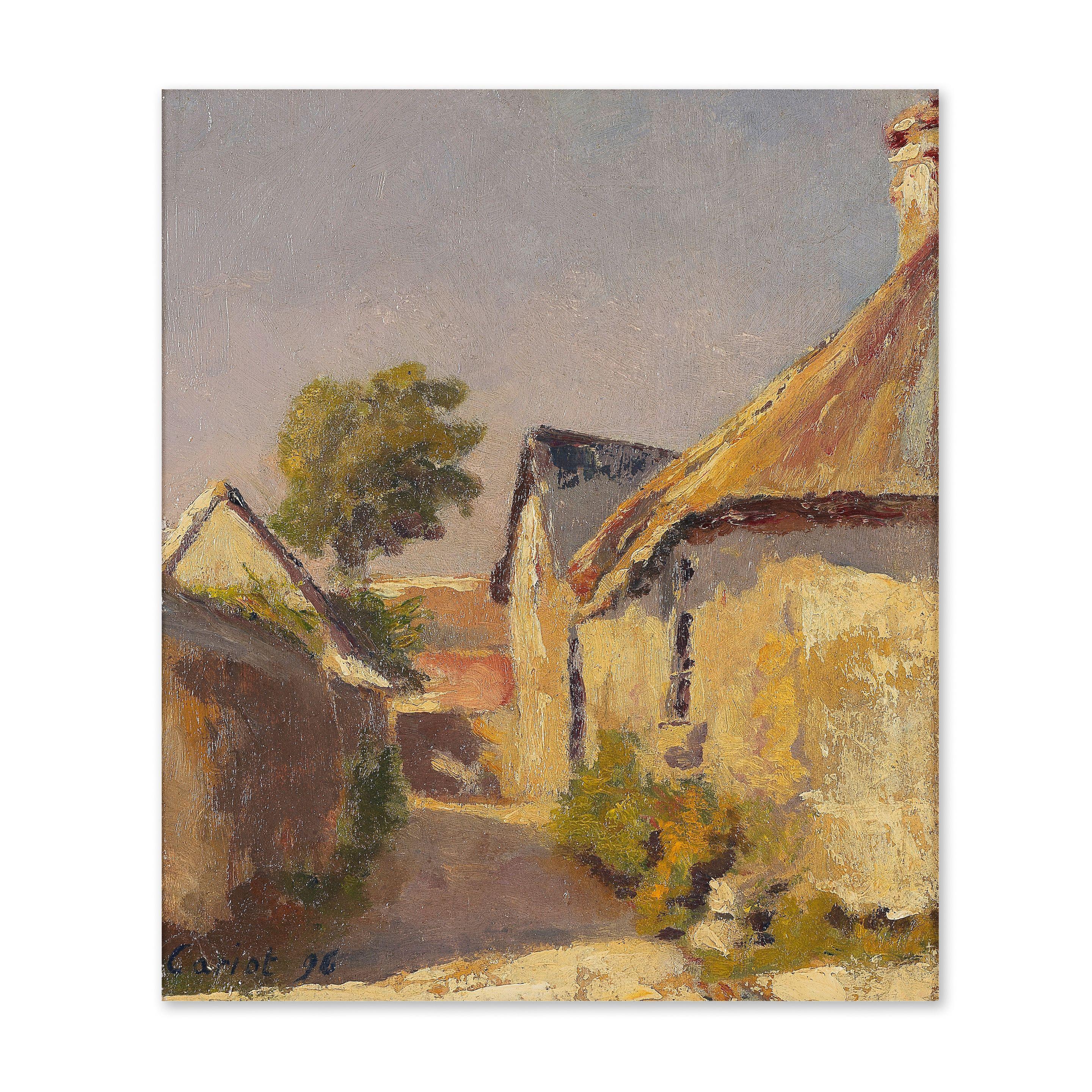 Gustave Cariot - Couverture de chaume en Beauce