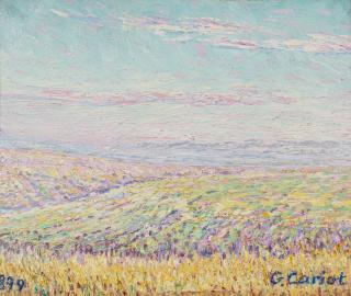 Gustave Cariot - Etude en Bourgogne