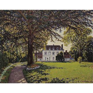 Gustave Cariot - Le Parc Du Château À Perigny