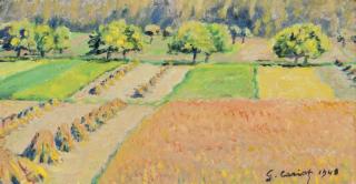 Gustave Cariot - Les champs de blé