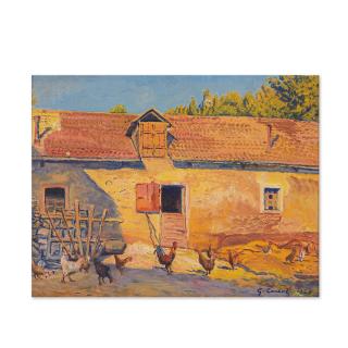 Gustave Cariot - Les Poules de Frieda