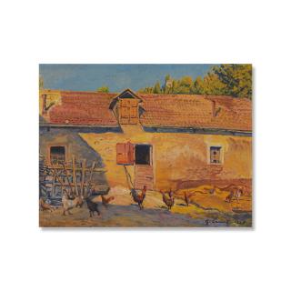 Gustave Cariot - Les Poules de Frieda