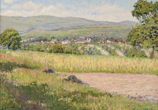 Gustave Cariot - Paysage en Allemagne