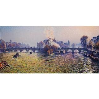 Gustave Cariot - Pont-Neuf, Automne, Bateaux-Lavoir
