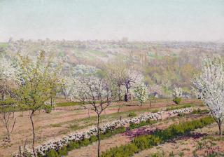 Gustave Cariot - Verger fleuri