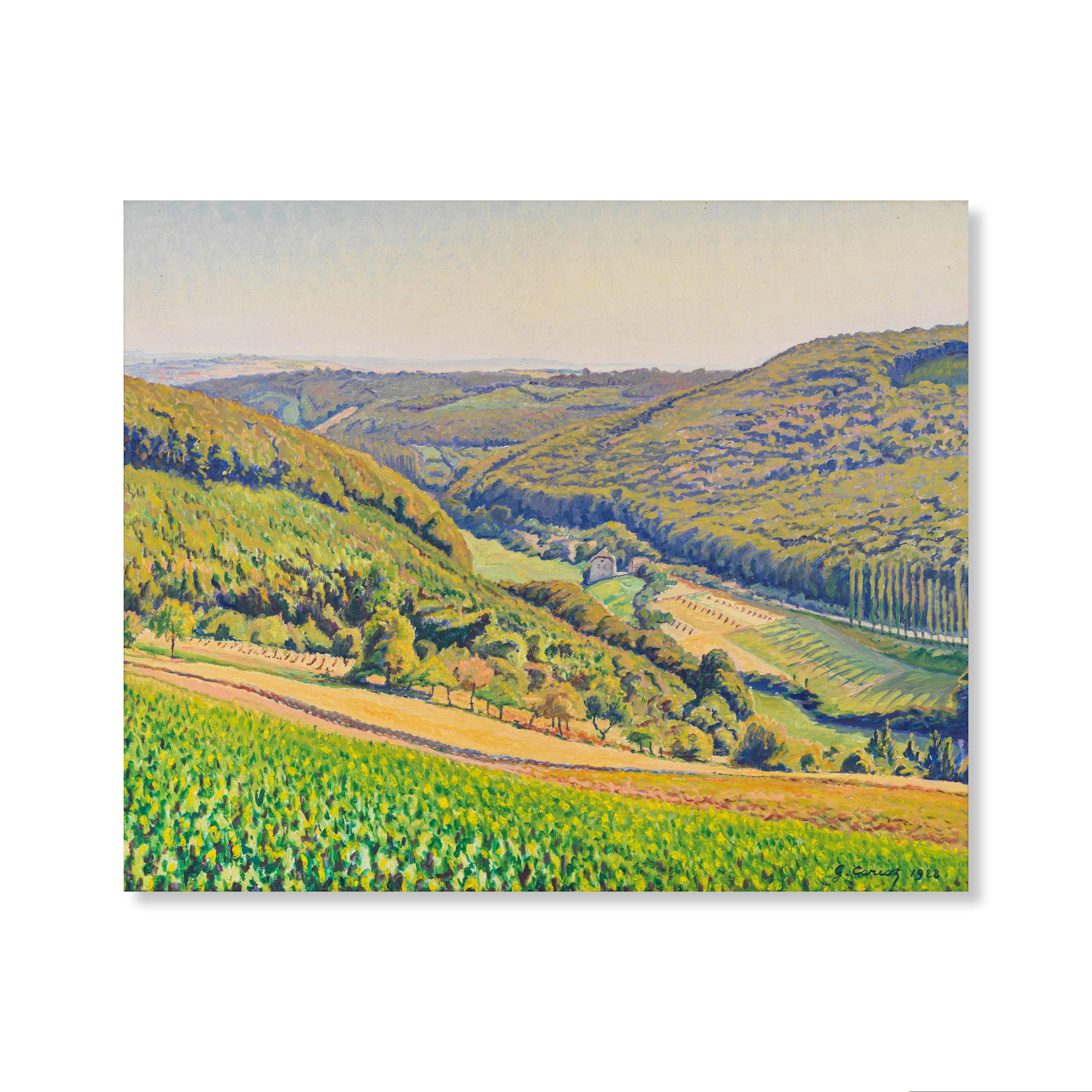 Gustave Cariot - Vue de la Vallée