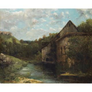 Gustave Courbet - Adieu Au Jura