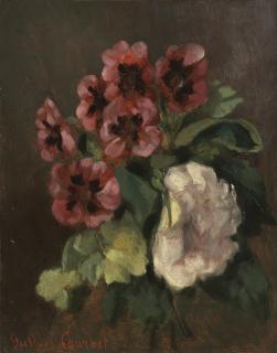 Gustave Courbet - Bouquet De Fleurs (Bouquet Of Flowers)
