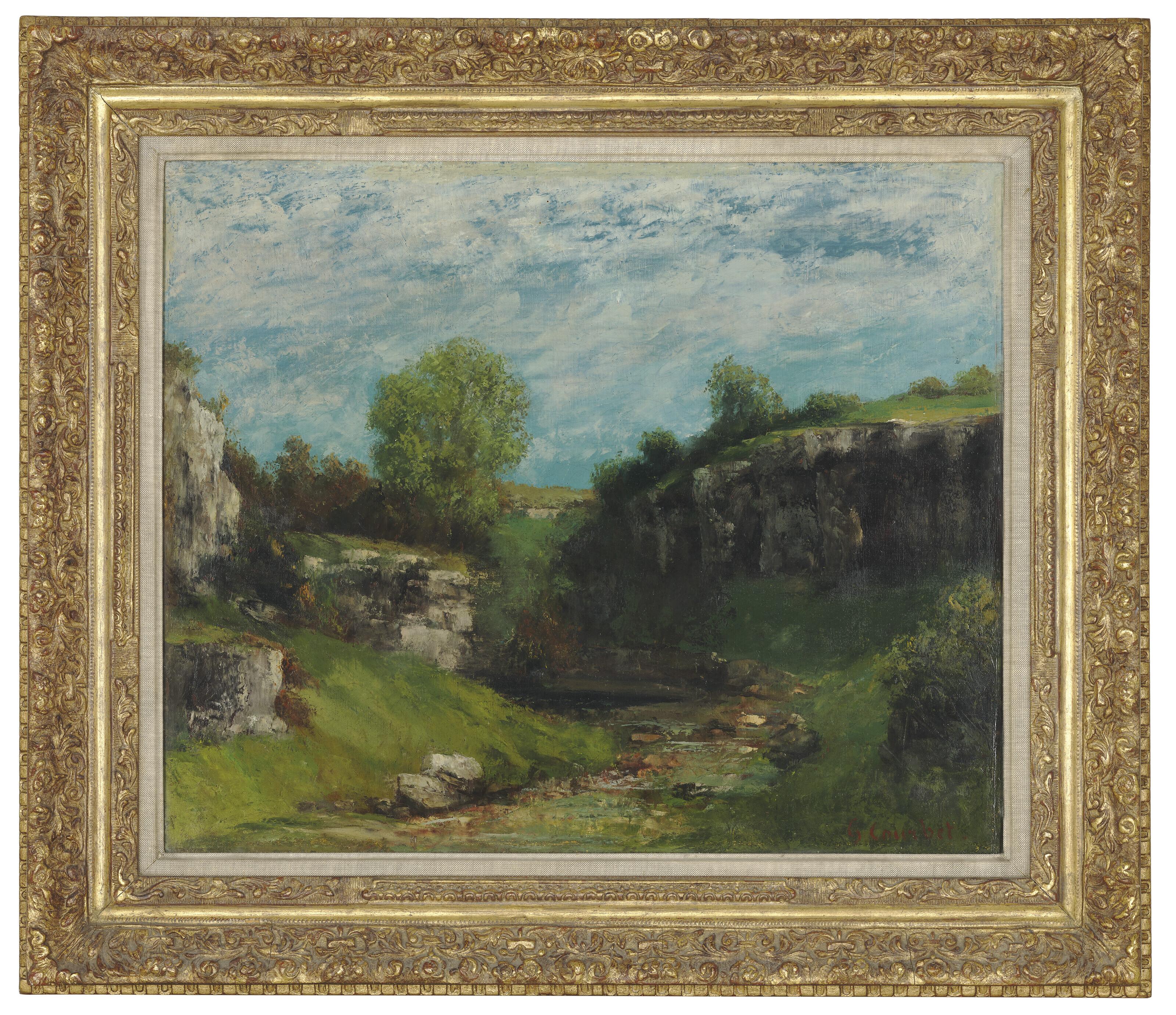 Gustave Courbet - Environs d\'Ornans