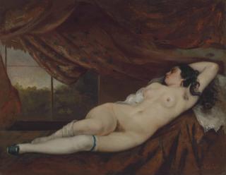 Gustave Courbet - Femme Nue Couchée