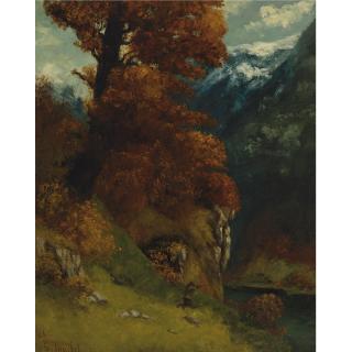 Gustave Courbet - French Le Chasseur