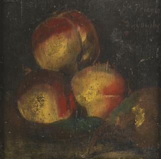 Gustave Courbet - French nature Morte Aux Trois Peches Et A La Poire