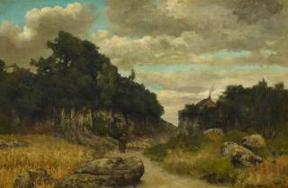 Gustave Courbet - Landschaft im französischen Jura