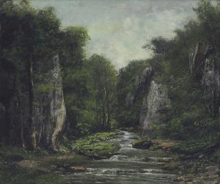 Gustave Courbet - Le Ruisseau de Plaisir-Fontaine