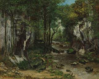 Gustave Courbet - Le Ruisseau de Puits Noir